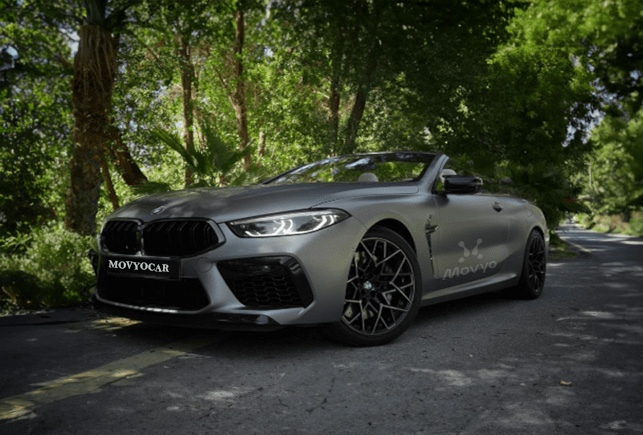 Movyocar Bmw M8 Competition Convertible car rental in dubai