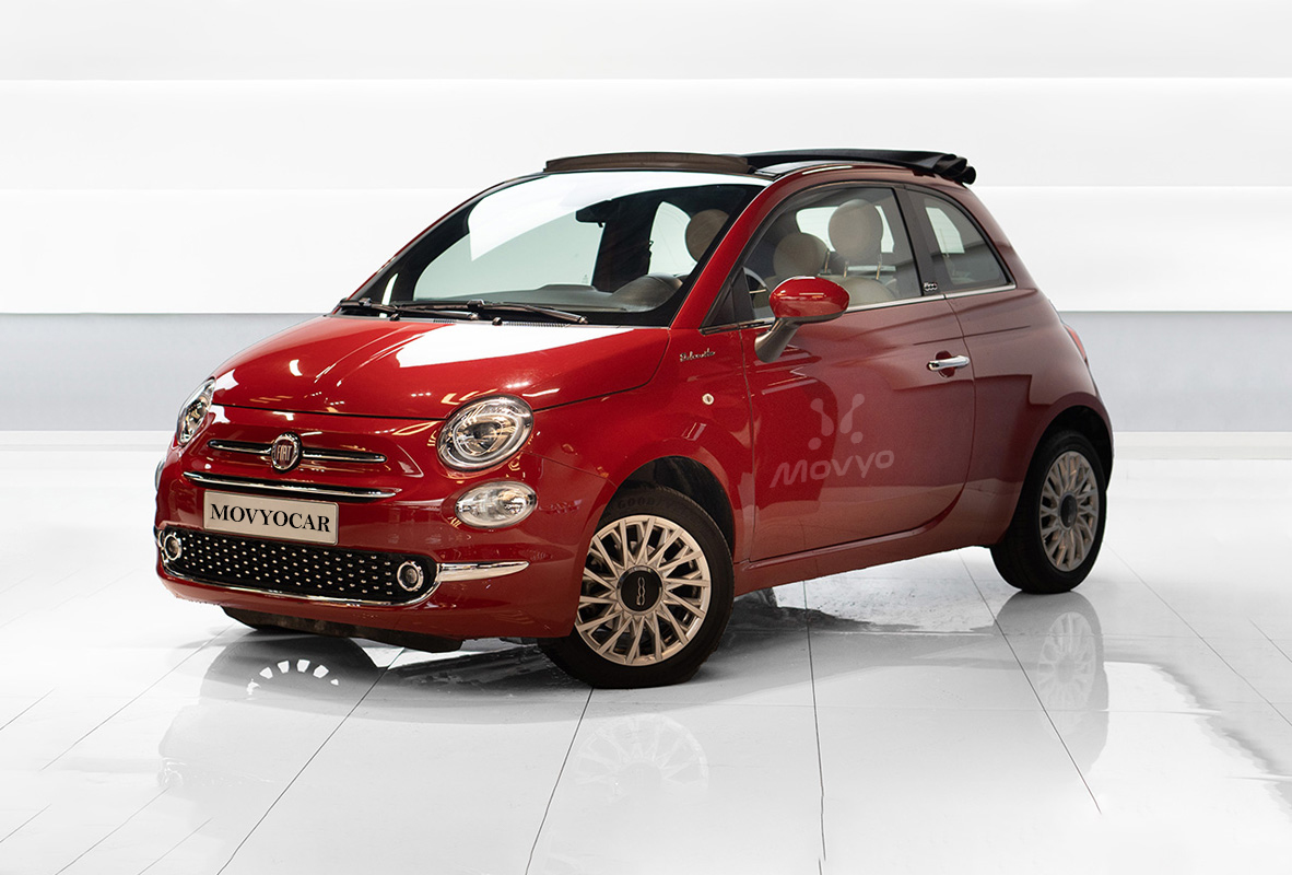 Movyocar Fiat 500 Convertible car rental in dubai
