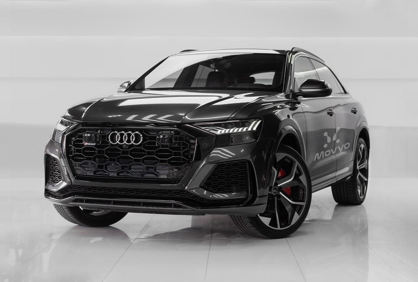 Movyocar Audi Rsq8 Gray car rental in dubai