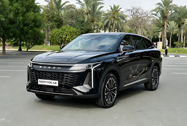 Movyocar Exeed Rx Premium car rental in dubai