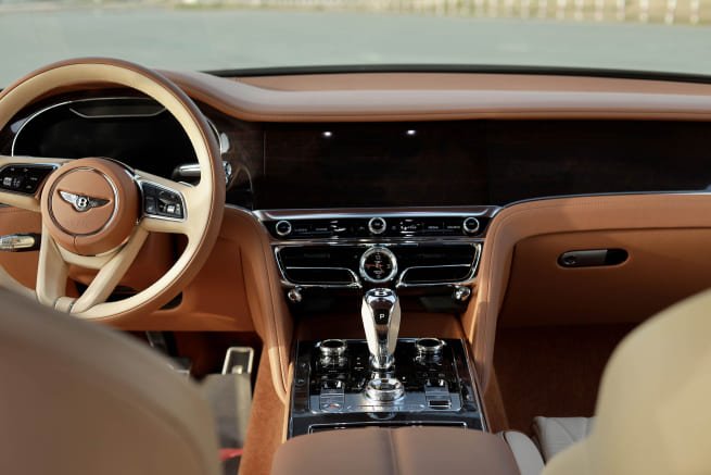 Movyocar Bentley Flying Spur Gold car rental in dubai