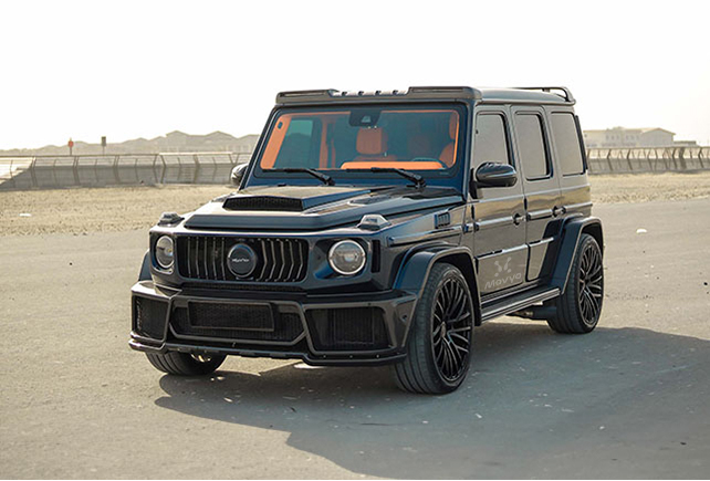Movyocar Mercedes G63 Keyvany car rental in dubai
