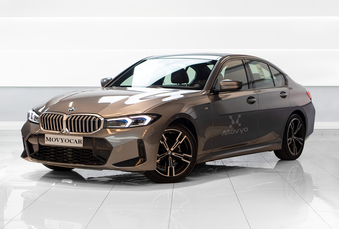 Movyocar Bmw 318i M Kit Gery car rental in dubai