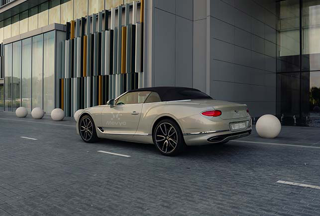 Movyocar Bentley Gtc Convertible Beige car rental in dubai