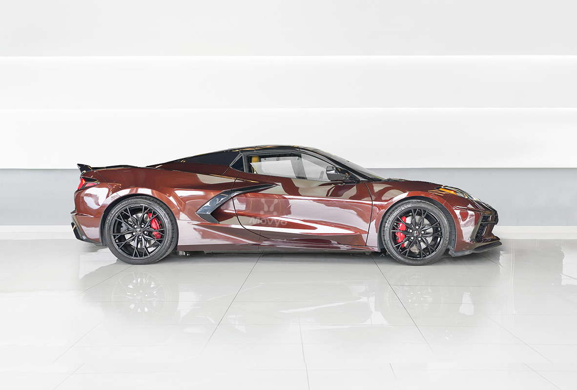 Movyocar Chevrolet Corvette Convertible car rental in dubai
