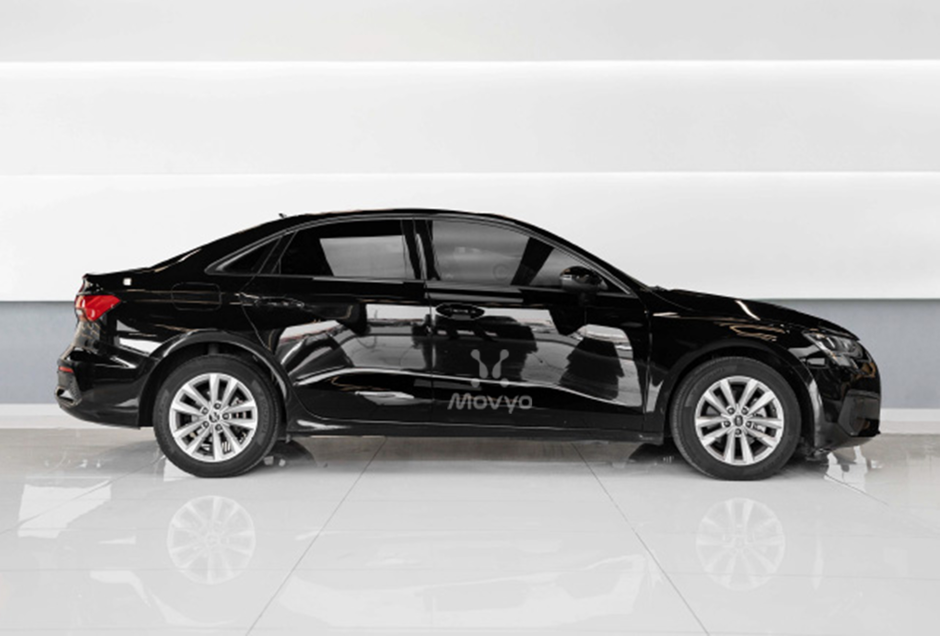 Movyocar Audi A3 Black car rental in dubai