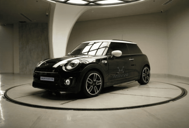 Movyocar Mini Cooper Black car rental in dubai