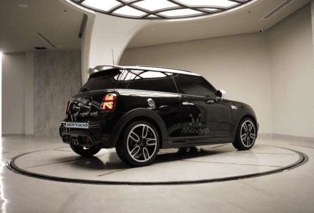 Movyocar Mini Cooper Black car rental in dubai