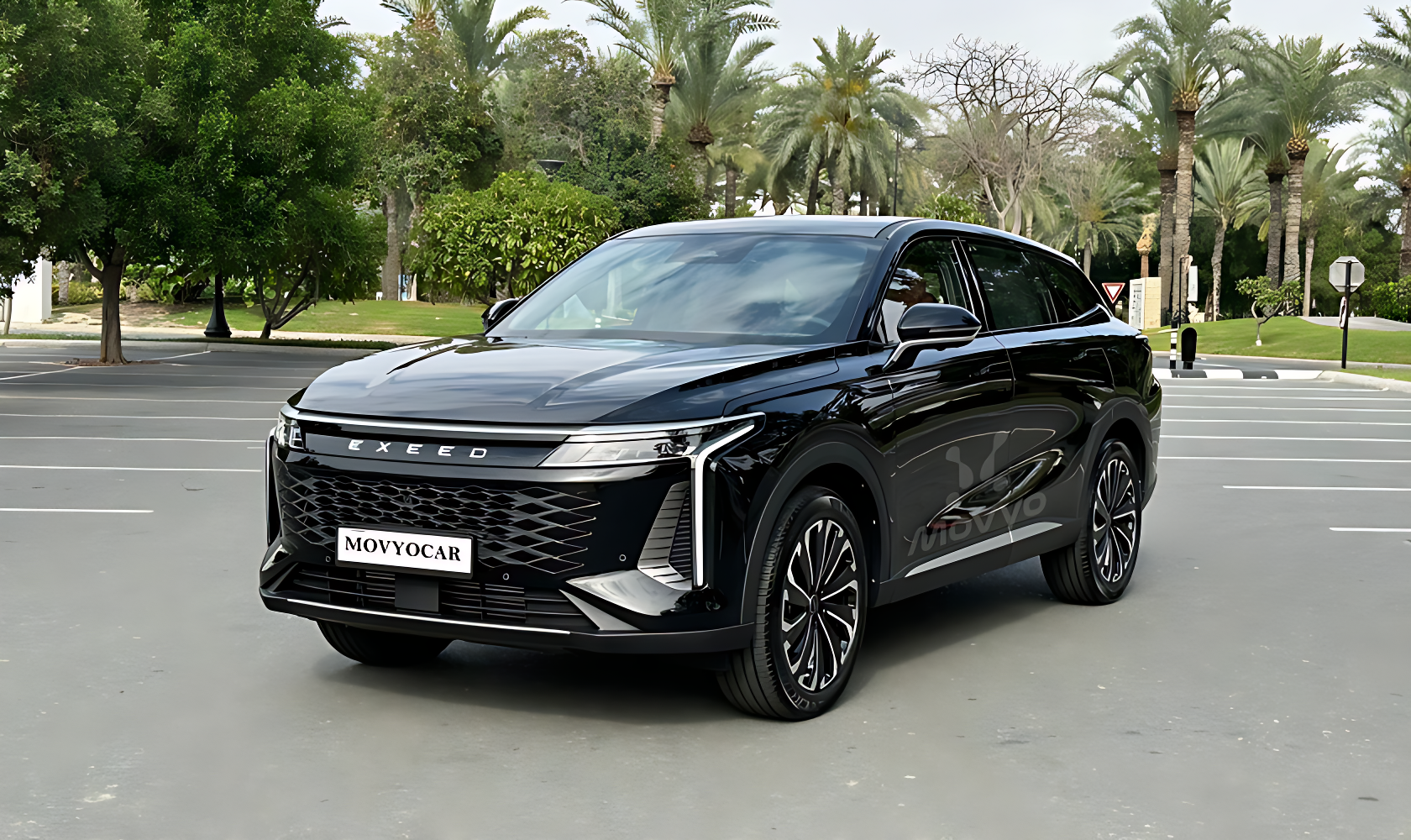 Movyocar Exeed Rx Premium car rental in dubai
