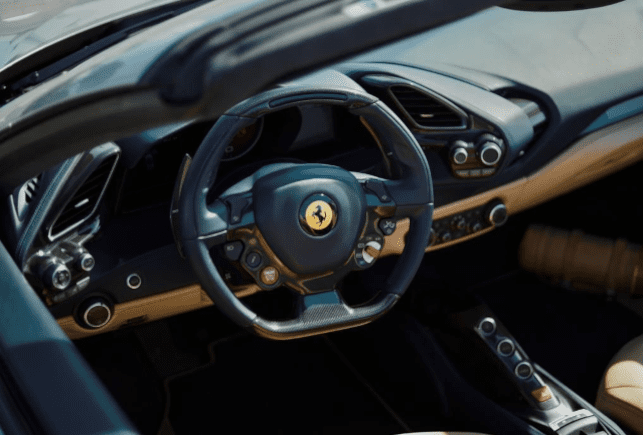 Movyocar Ferrari 488 Spider car rental in dubai