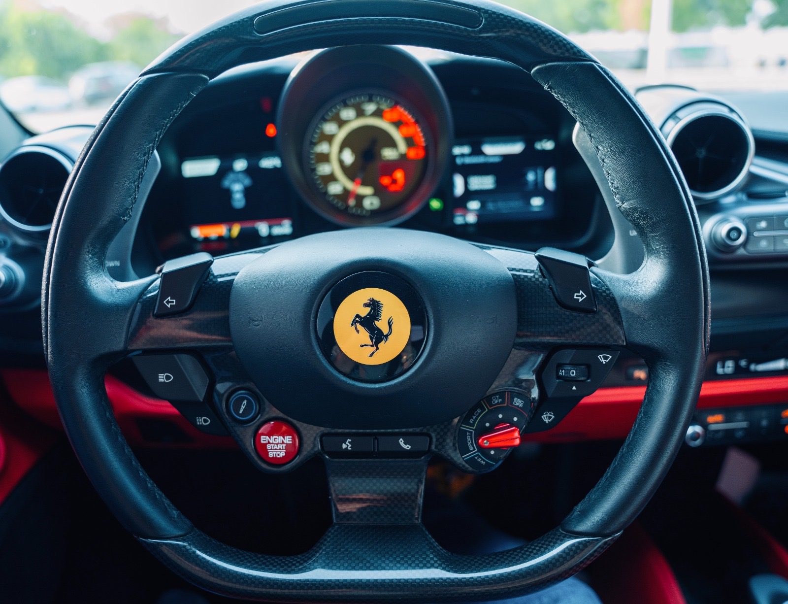 Movyocar Ferrari F8 Tributo car rental in dubai