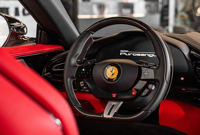 Movyocar Ferrari Purosangue car rental in dubai