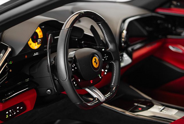 Movyocar Ferrari Purosangue car rental in dubai