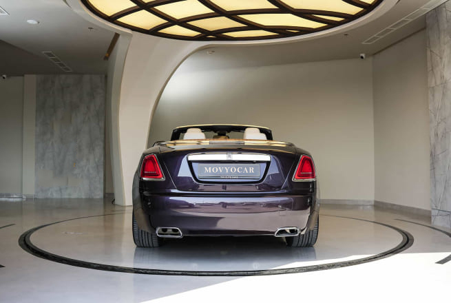 Movyocar Rolls Royce Dawn Blue car rental in dubai