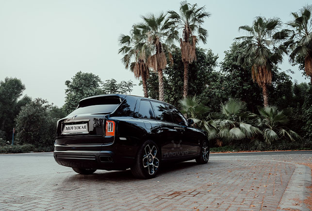 Movyocar Rolls Royce Cullinan Black Badge car rental in dubai