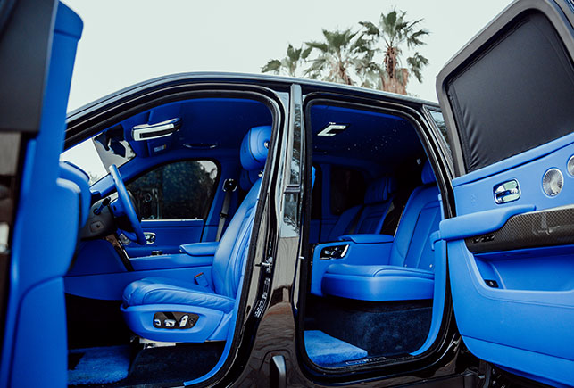 Movyocar Rolls Royce Cullinan Black Badge car rental in dubai