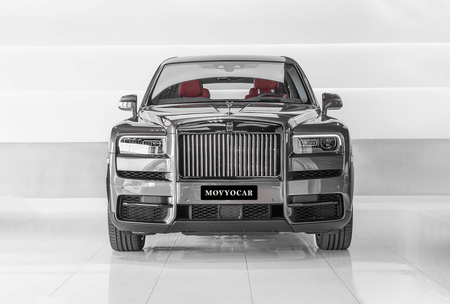 Movyocar Rolls Royce Cullinan Grey car rental in dubai