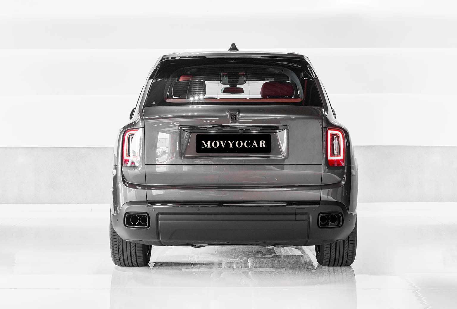 Movyocar Rolls Royce Cullinan Grey car rental in dubai