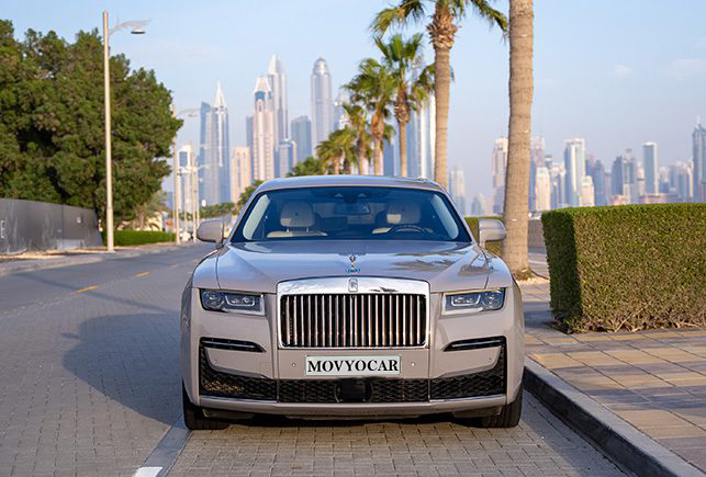 Movyocar Rolls Royce Ghost Nord Grey car rental in dubai