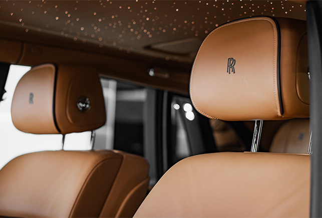 Movyocar Rolls Royce Phantom Grren Gold car rental in dubai