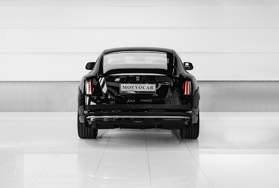 Movyocar Rolls Royce Spectre Black car rental in dubai