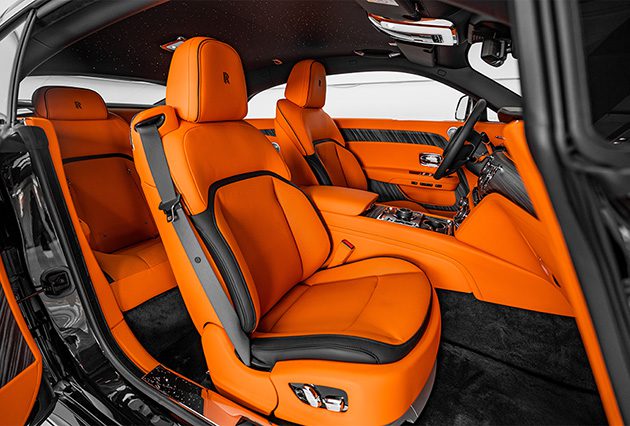 Movyocar Rolls Royce Spectre Black car rental in dubai