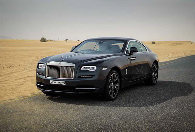 Movyocar Rolls Royce Wraith car rental in dubai