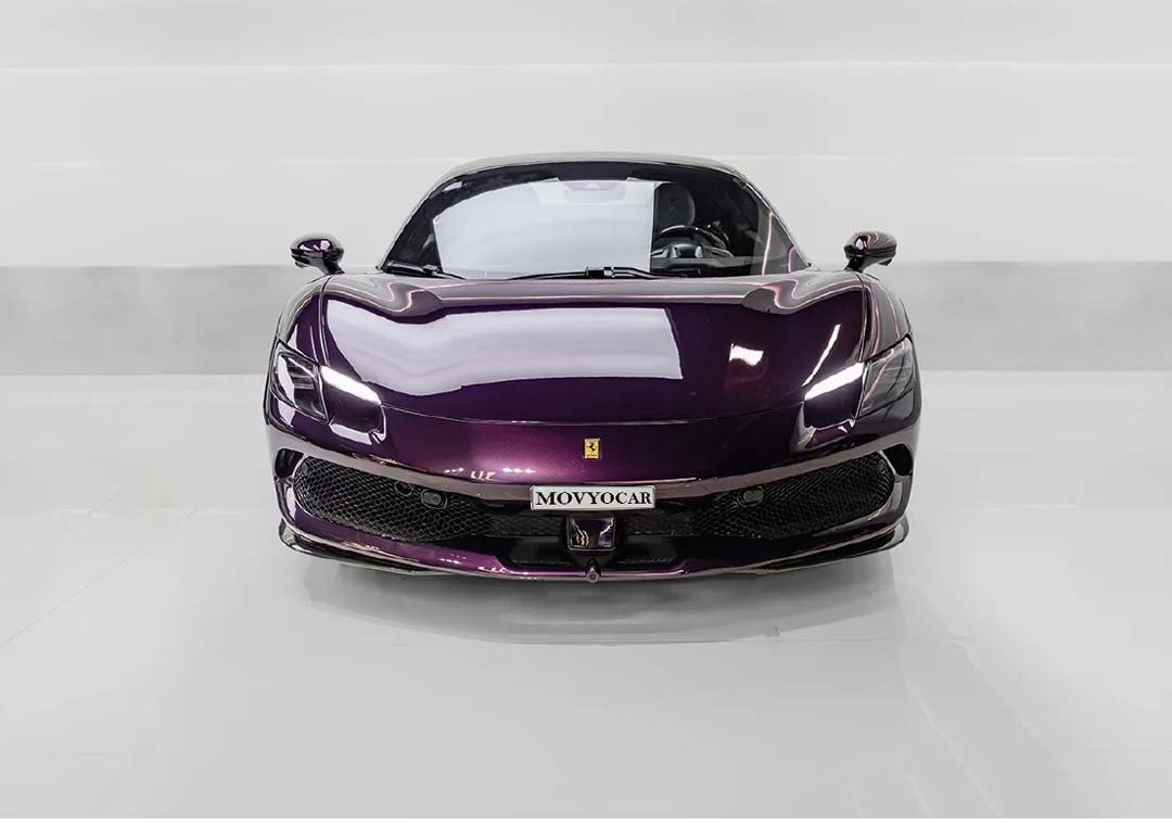 Movyocar Ferrari 296 Gts Violet car rental in dubai