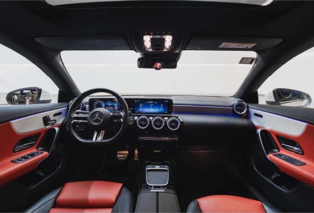 Movyocar Mercedes Cla 200 car rental in dubai